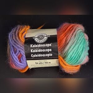 NWT Loops & Threads Painted Desert Wool Rainbow Crafting Crochet Knit Yarn